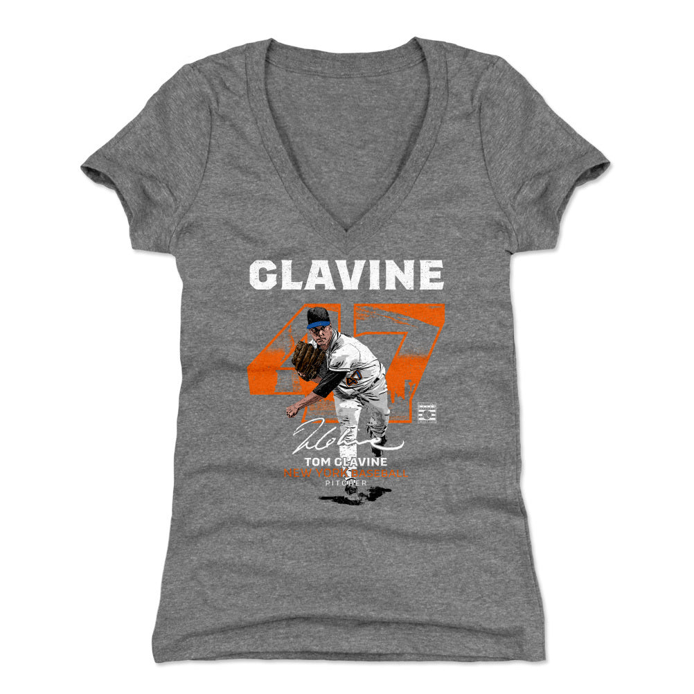 Tom Glavine Women&#39;s V-Neck T-Shirt | 500 LEVEL