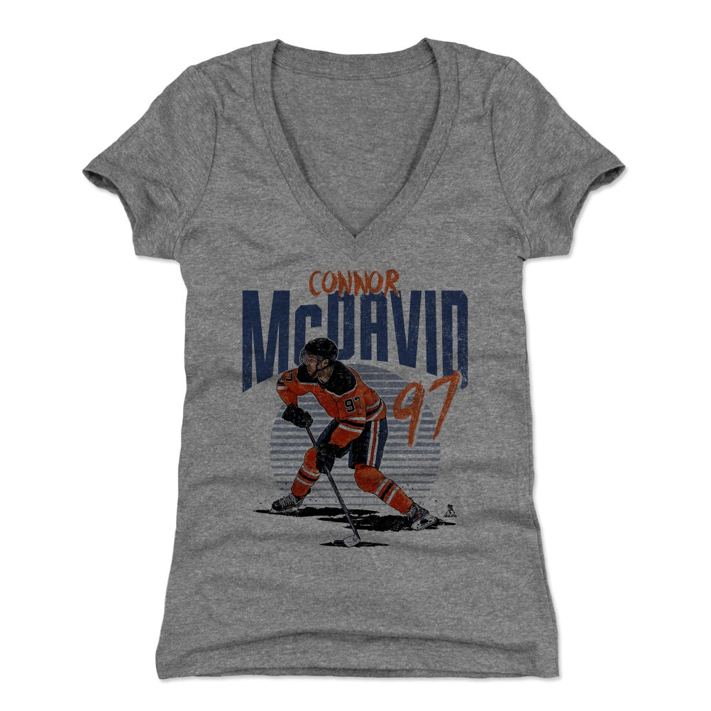 Connor McDavid Women&#39;s V-Neck T-Shirt | 500 LEVEL