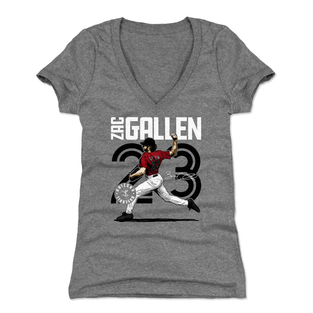 Zac Gallen Women&#39;s V-Neck T-Shirt | 500 LEVEL