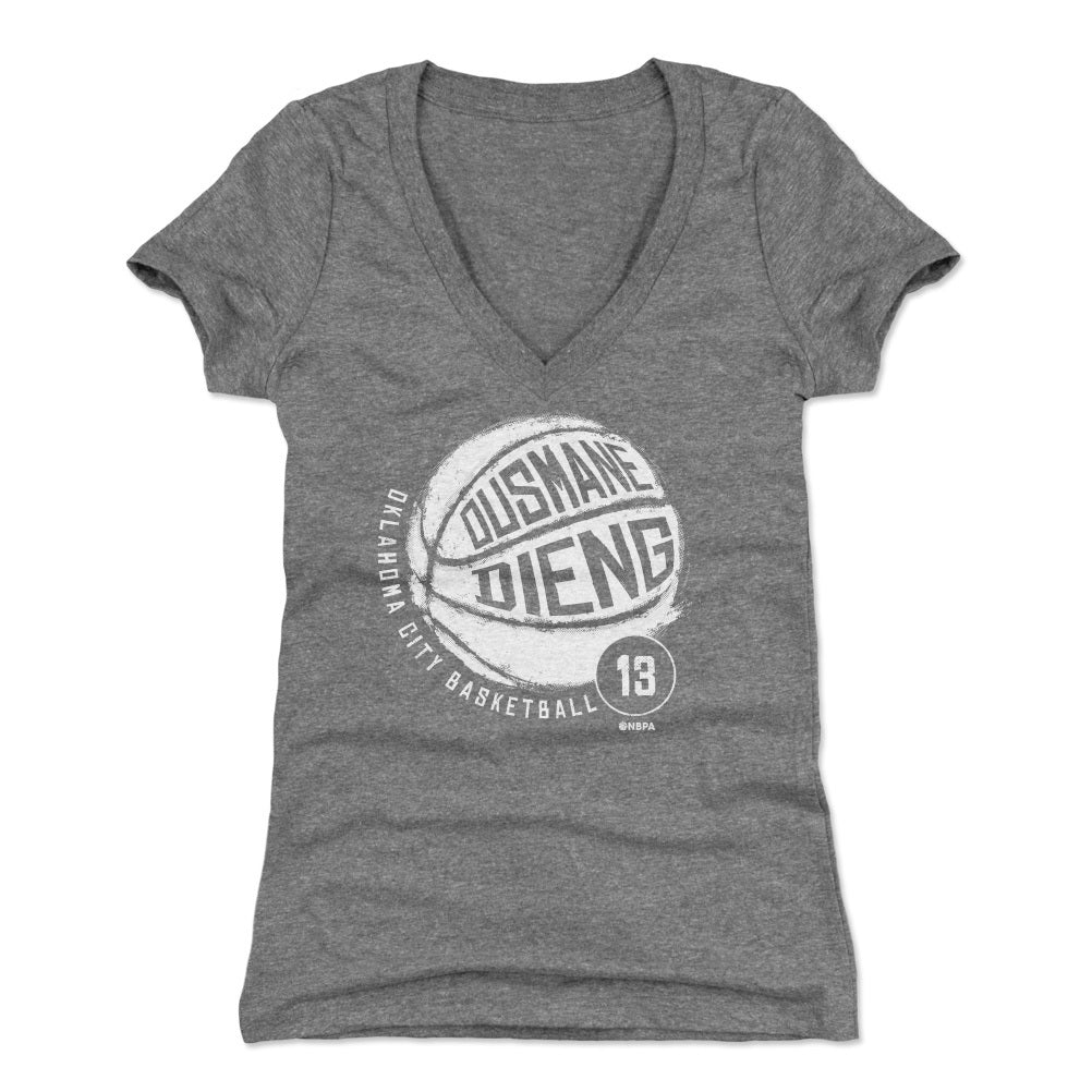 Ousmane Dieng Women&#39;s V-Neck T-Shirt | 500 LEVEL