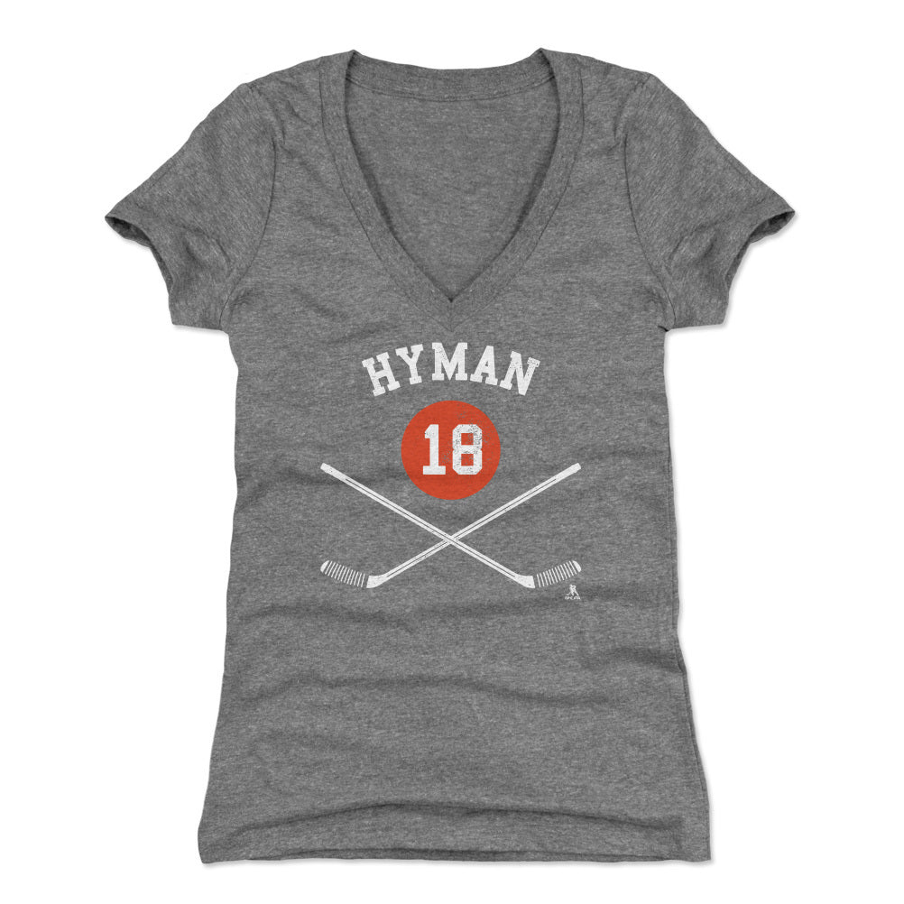 Zach Hyman Women&#39;s V-Neck T-Shirt | 500 LEVEL