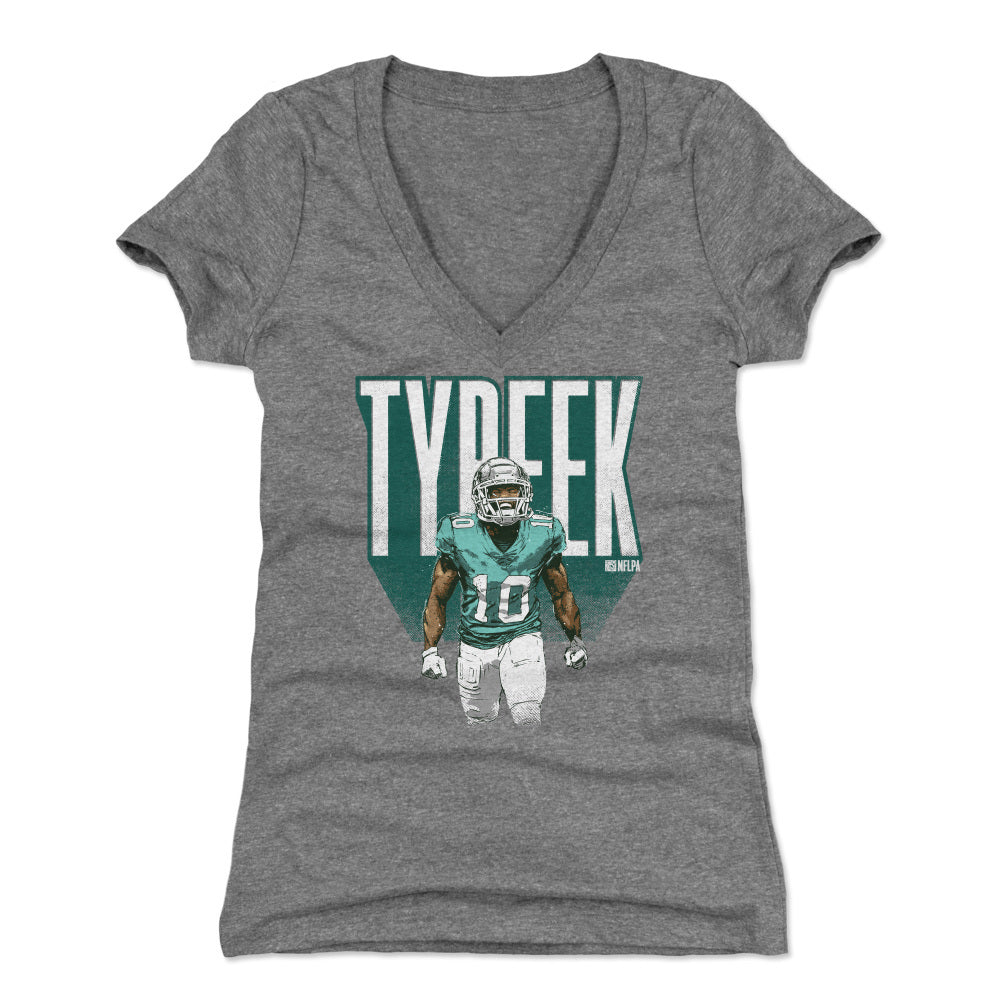 Tyreek Hill Women's T-Shirt  Miami Football Women's V-Neck T