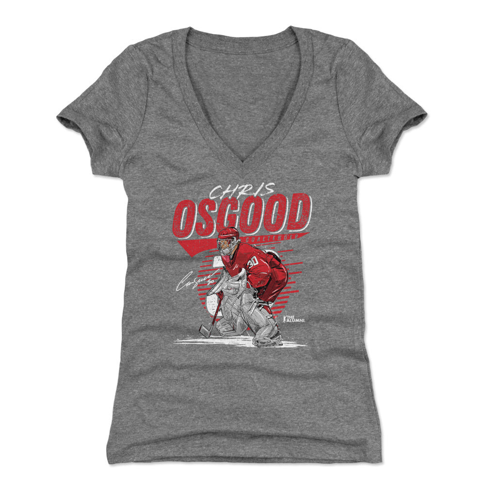 Chris Osgood Women&#39;s V-Neck T-Shirt | 500 LEVEL