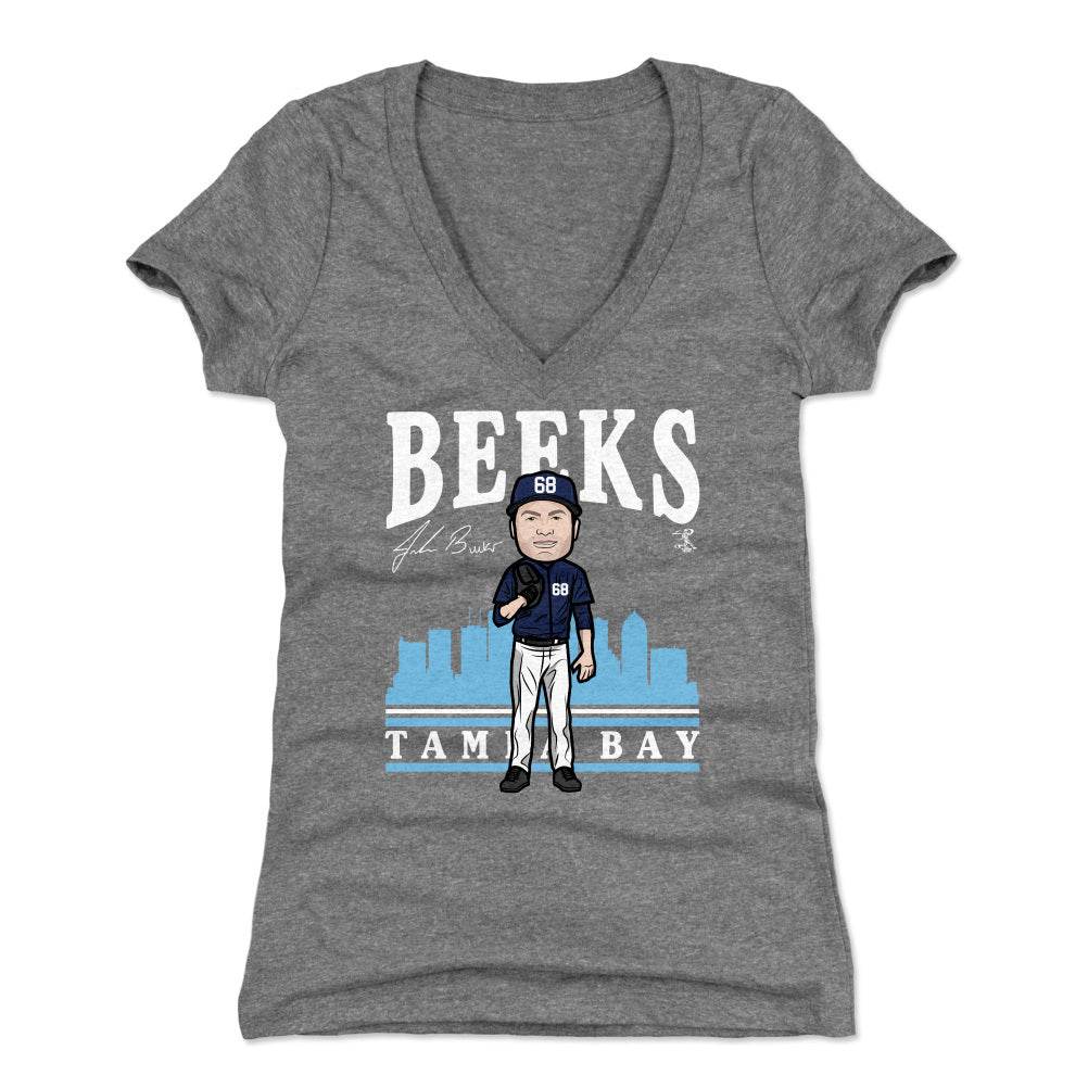 Jalen Beeks Women&#39;s V-Neck T-Shirt | 500 LEVEL