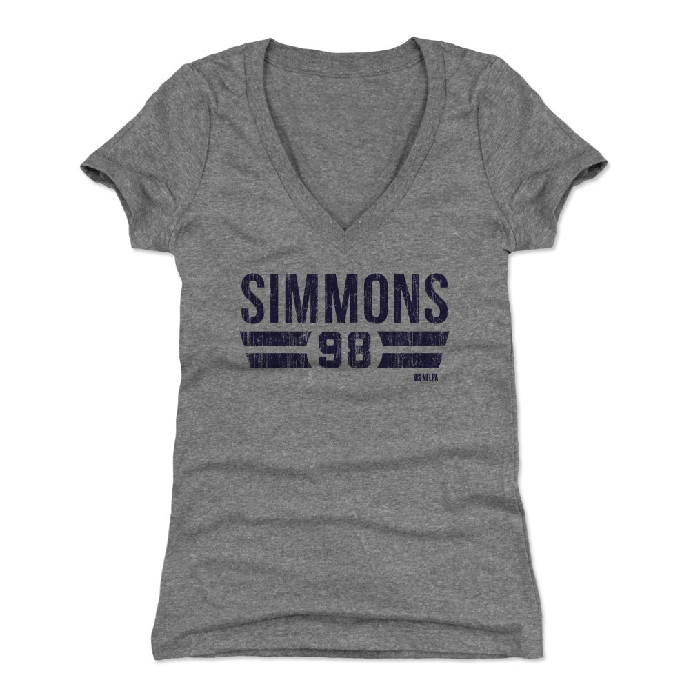 Jeffery Simmons Women&#39;s V-Neck T-Shirt | 500 LEVEL