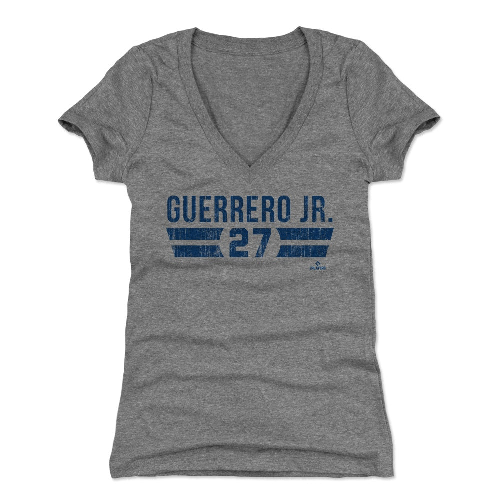 Vladimir Guerrero Jr. Women&#39;s V-Neck T-Shirt | 500 LEVEL