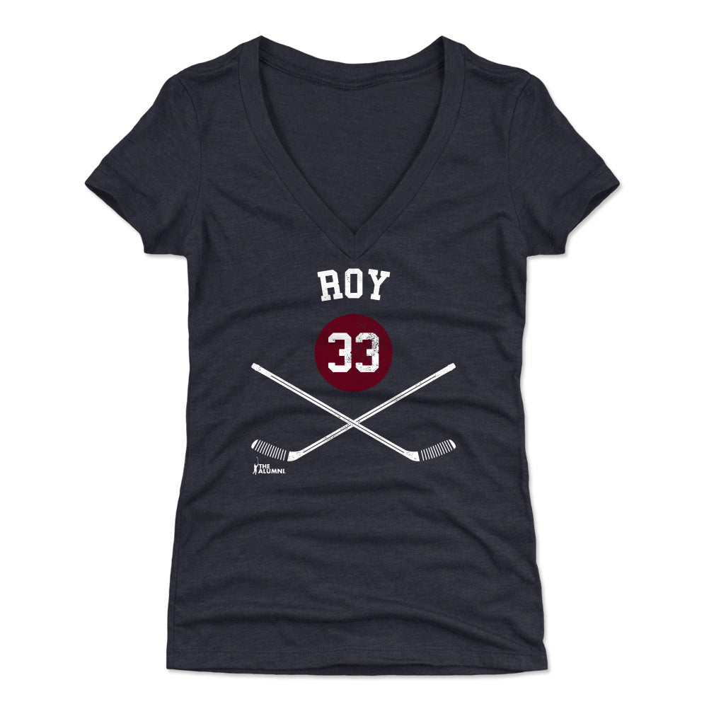 Patrick Roy Women&#39;s V-Neck T-Shirt | 500 LEVEL