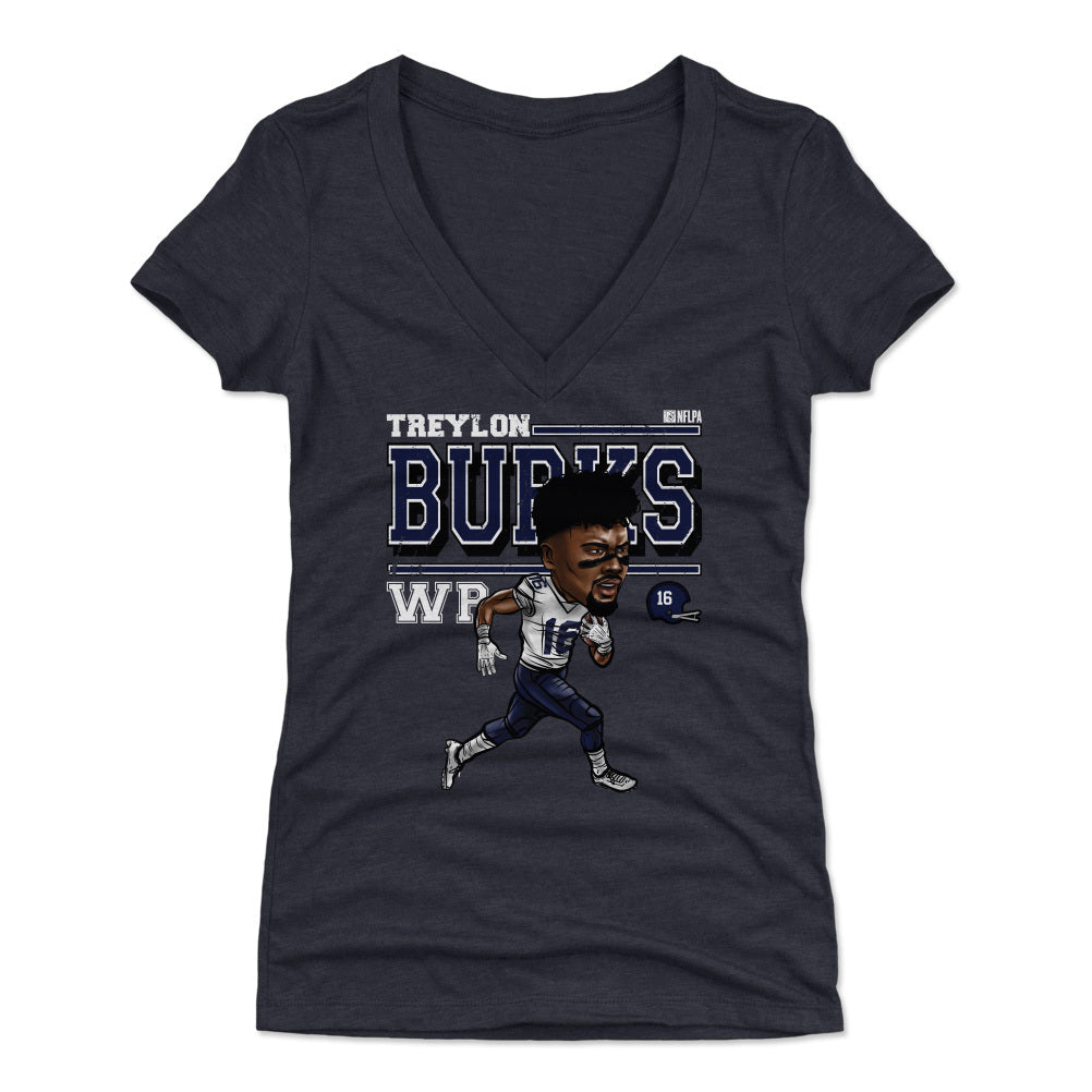 Treylon Burks Women&#39;s V-Neck T-Shirt | 500 LEVEL