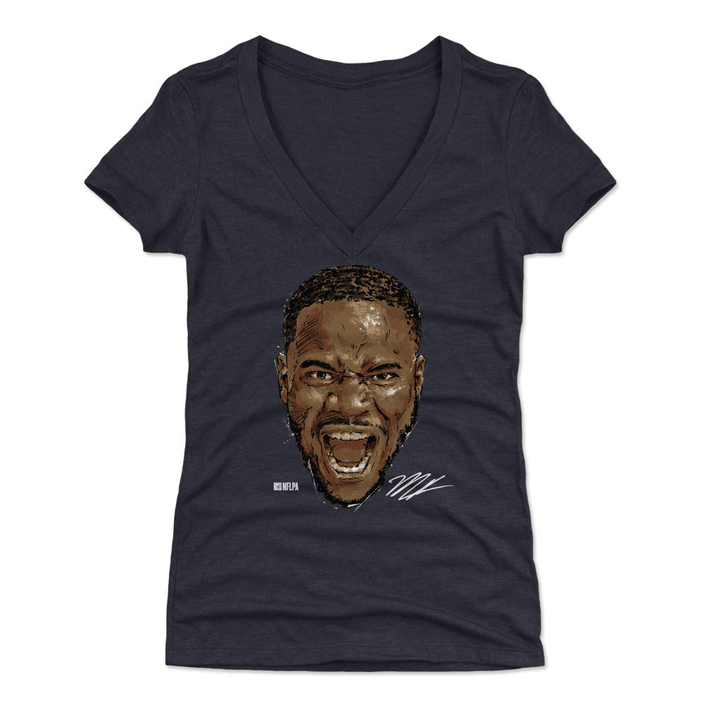 Micah Parsons Women&#39;s V-Neck T-Shirt | 500 LEVEL