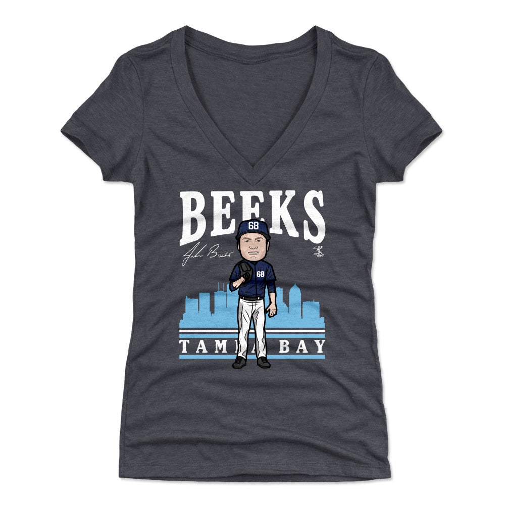 Jalen Beeks Women&#39;s V-Neck T-Shirt | 500 LEVEL