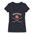 Evan Bouchard Women's V-Neck T-Shirt | 500 LEVEL