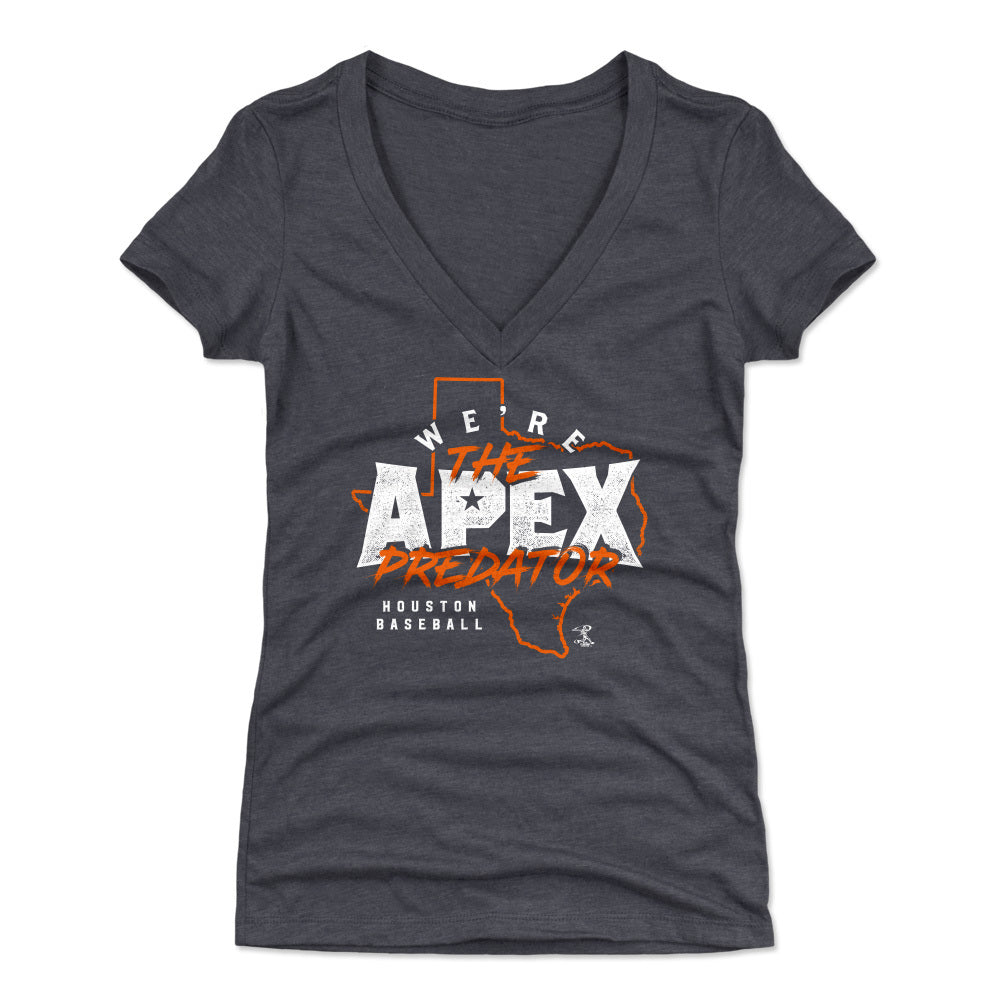 Jose Altuve Men's Cotton T-Shirt - White - Houston | 500 Level Major League Baseball Players Association (MLBPA)