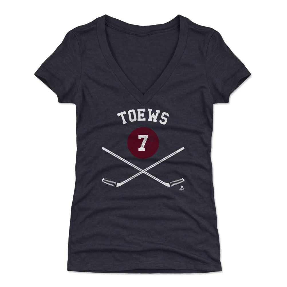 Devon Toews Women&#39;s V-Neck T-Shirt | 500 LEVEL