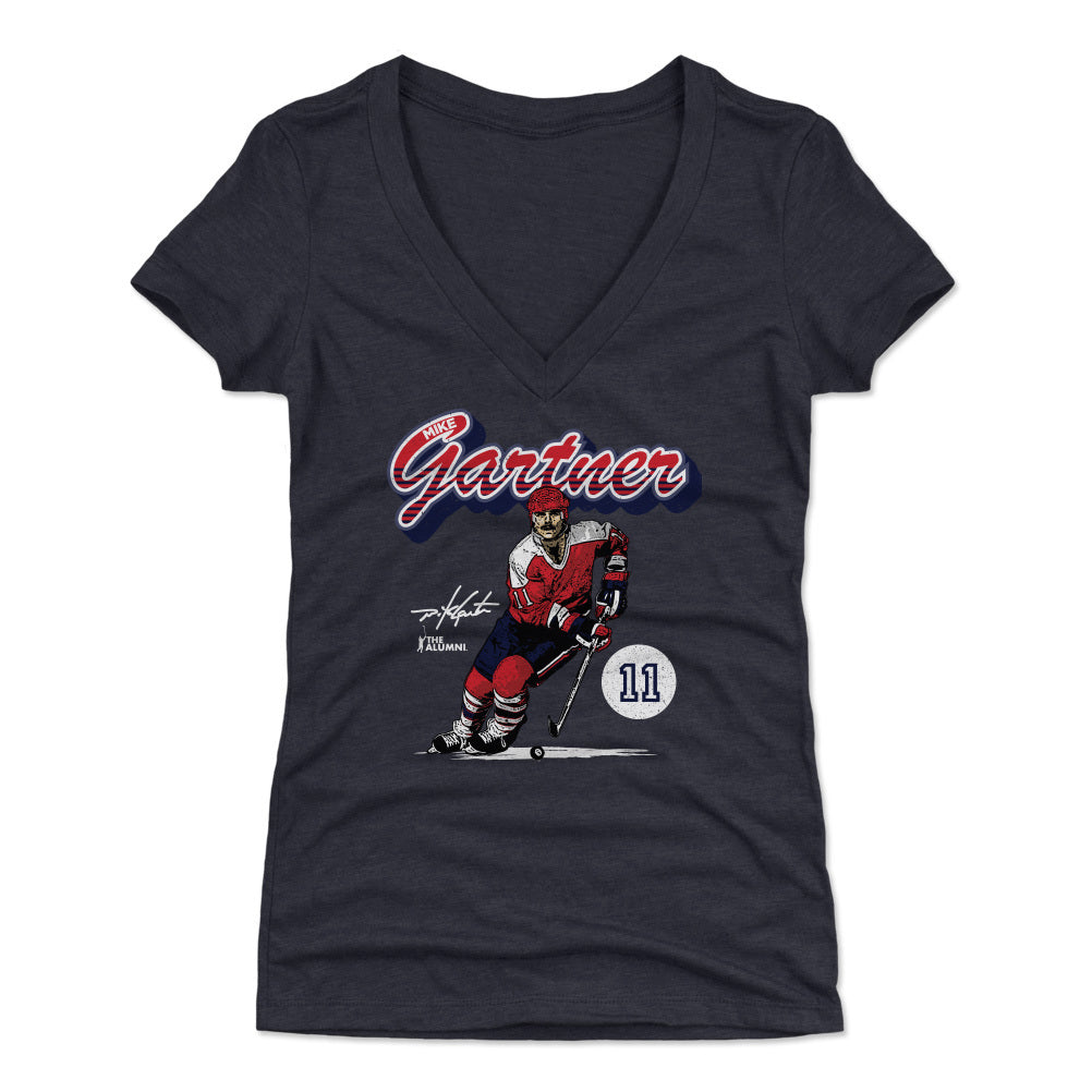 Mike Gartner Women&#39;s V-Neck T-Shirt | 500 LEVEL