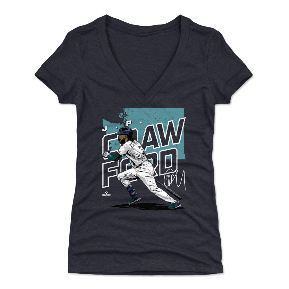 J.P. Crawford Women&#39;s V-Neck T-Shirt | 500 LEVEL