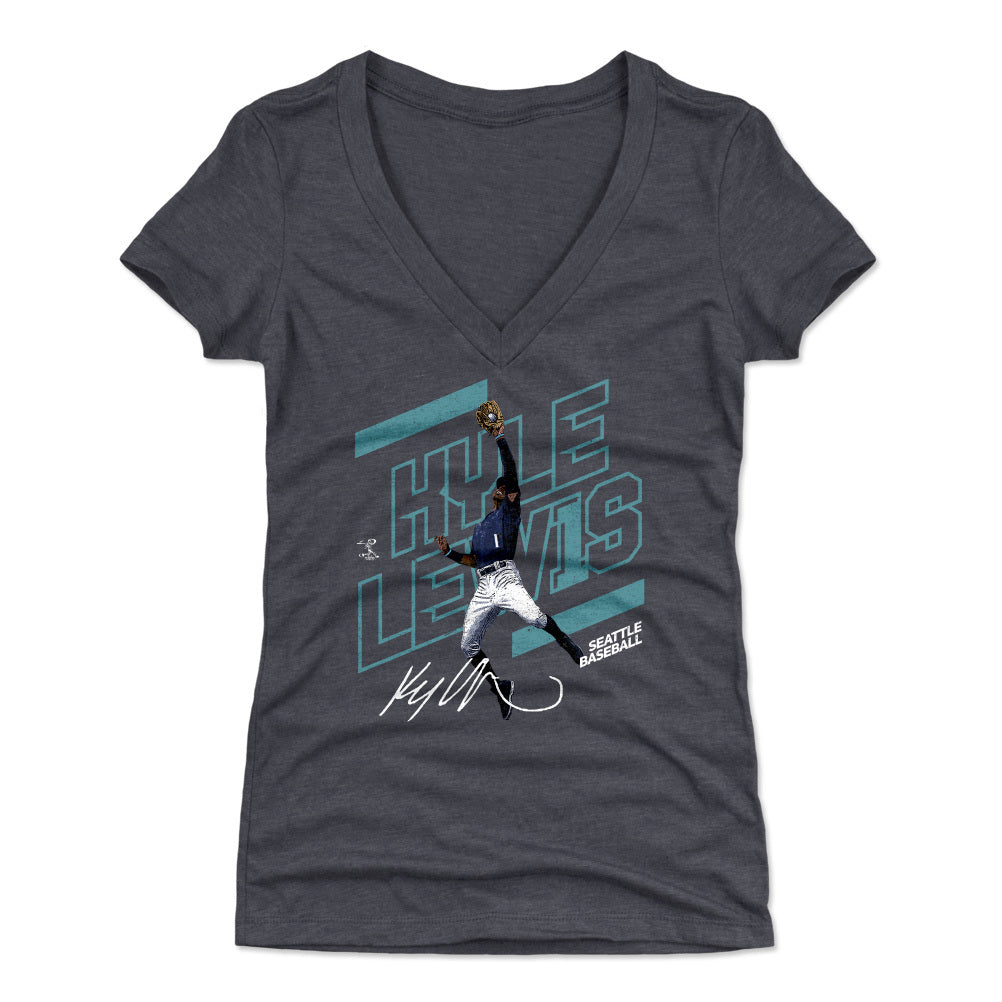 Kyle Lewis Women&#39;s V-Neck T-Shirt | 500 LEVEL