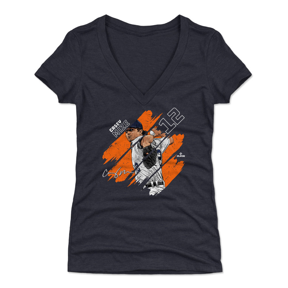 Casey Mize Women&#39;s V-Neck T-Shirt | 500 LEVEL