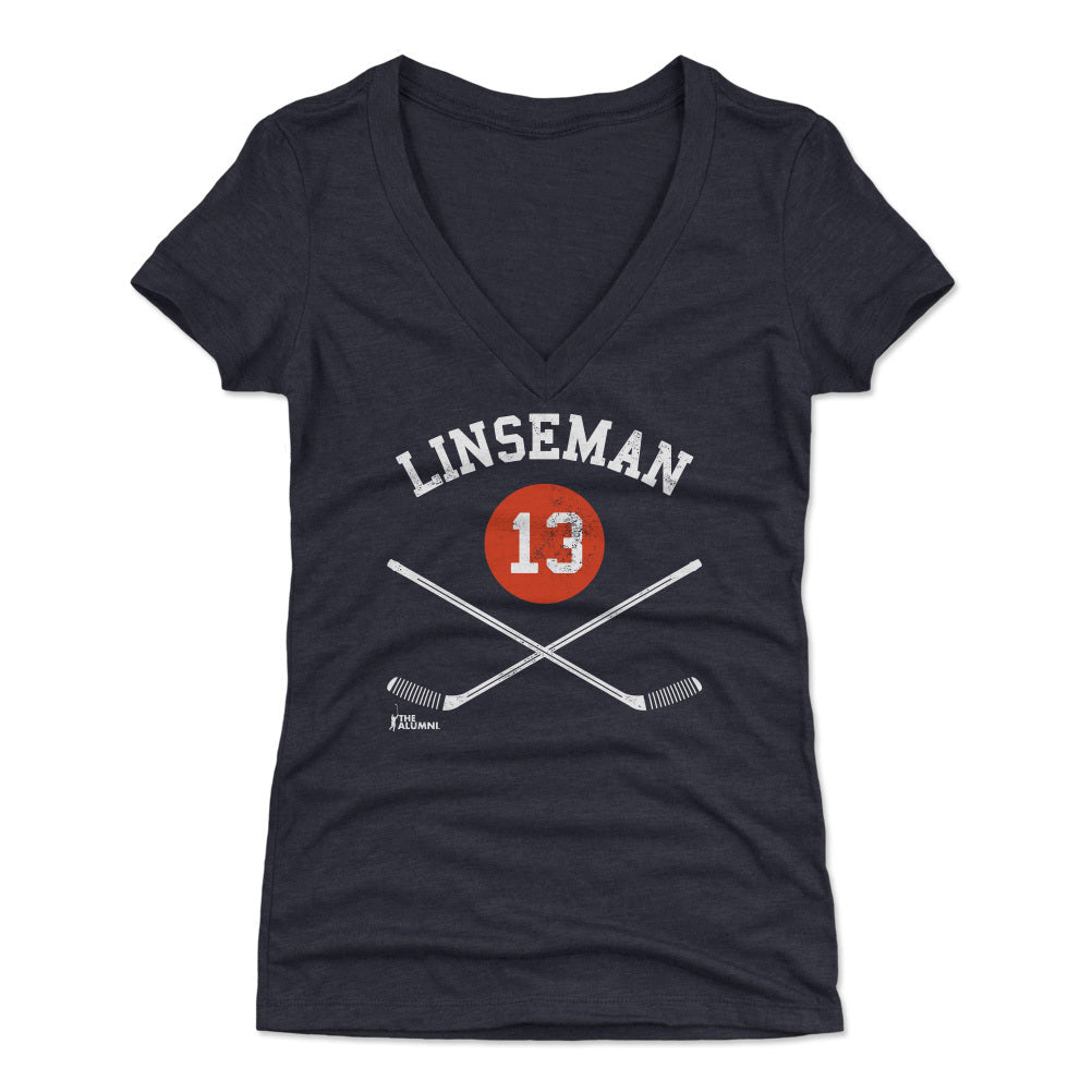 Ken Linseman Women&#39;s V-Neck T-Shirt | 500 LEVEL