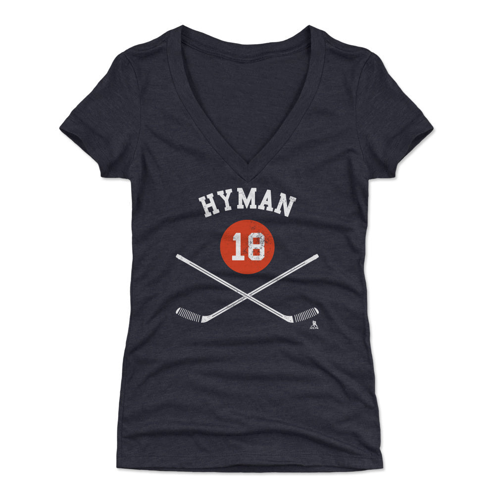 Zach Hyman Women&#39;s V-Neck T-Shirt | 500 LEVEL