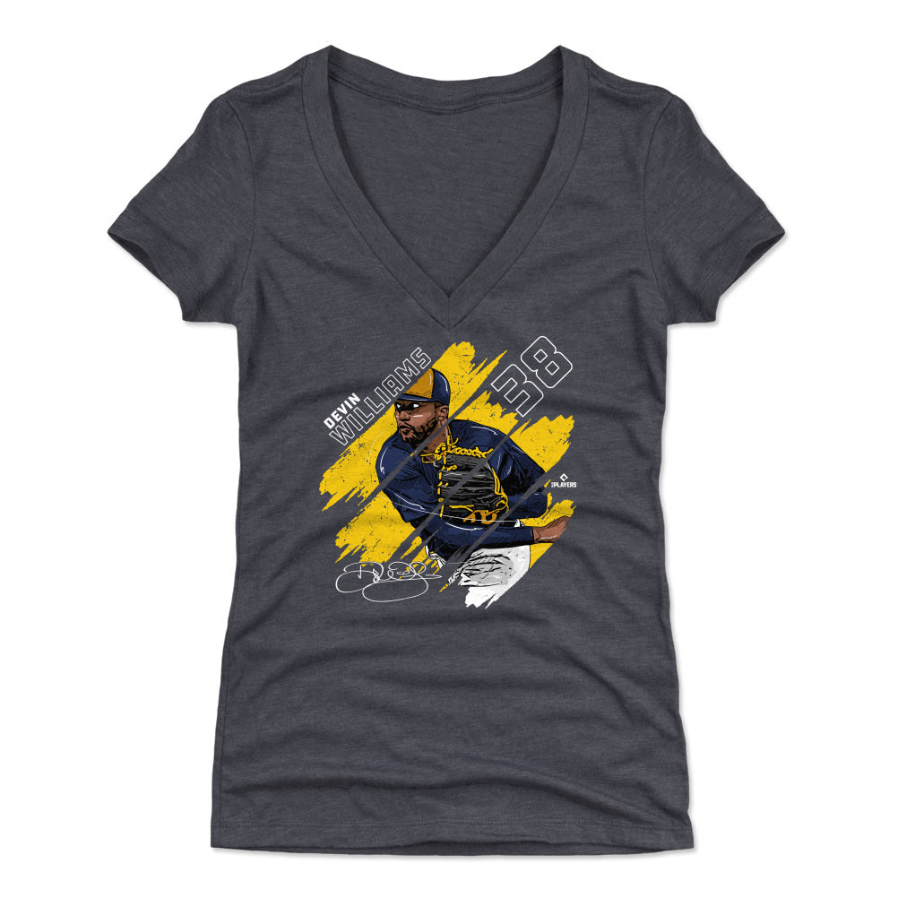 Devin Williams Women&#39;s V-Neck T-Shirt | 500 LEVEL