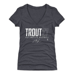  500 LEVEL Mike Trout Shirt (Cotton, Small, Heather