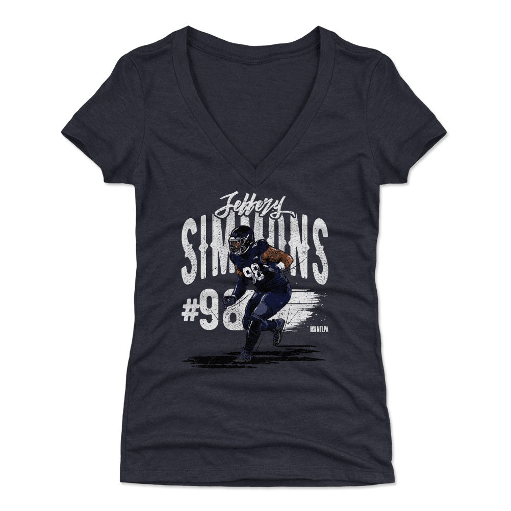 Jeffery Simmons Women&#39;s V-Neck T-Shirt | 500 LEVEL