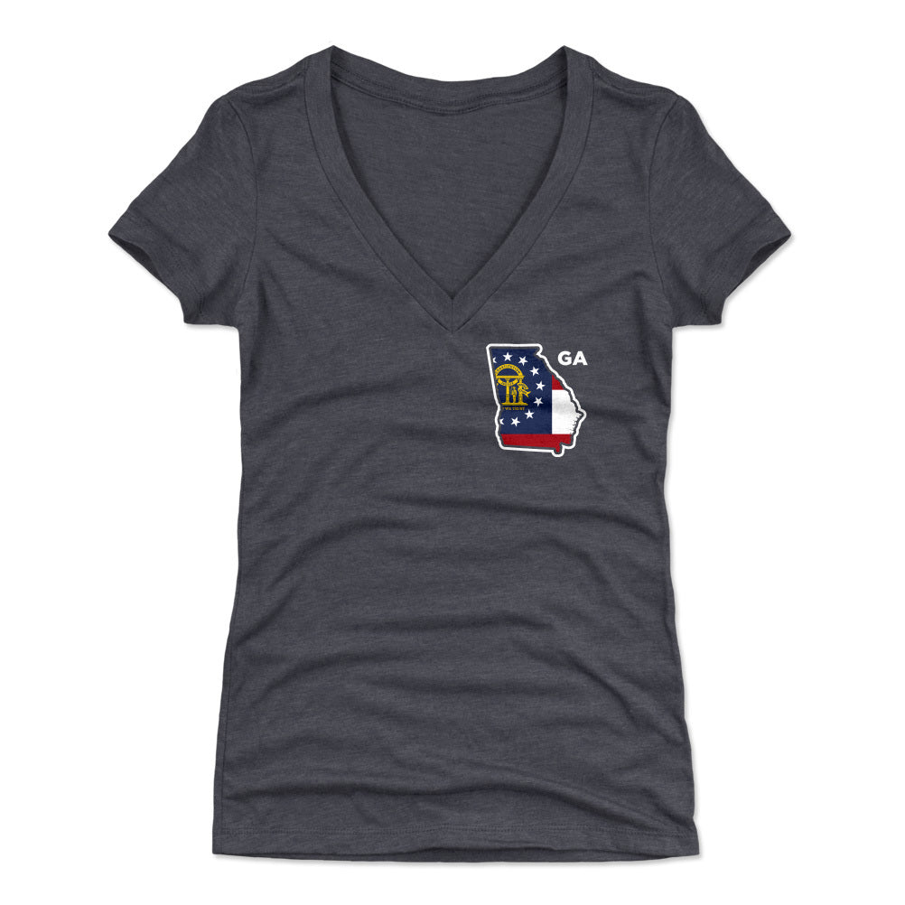 Georgia Women&#39;s V-Neck T-Shirt | 500 LEVEL