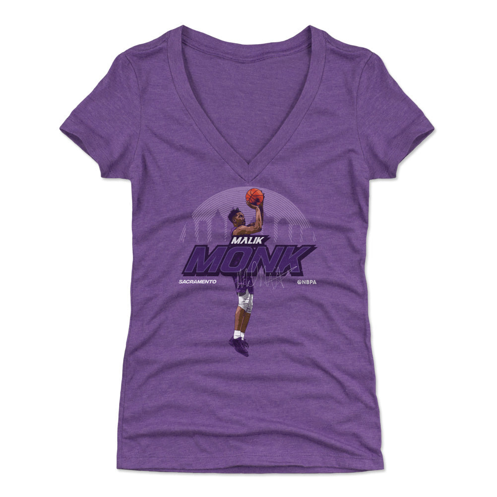 Malik Monk Women&#39;s V-Neck T-Shirt | 500 LEVEL