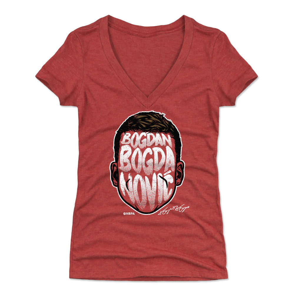 Bogdan Bogdanovic Women&#39;s V-Neck T-Shirt | 500 LEVEL