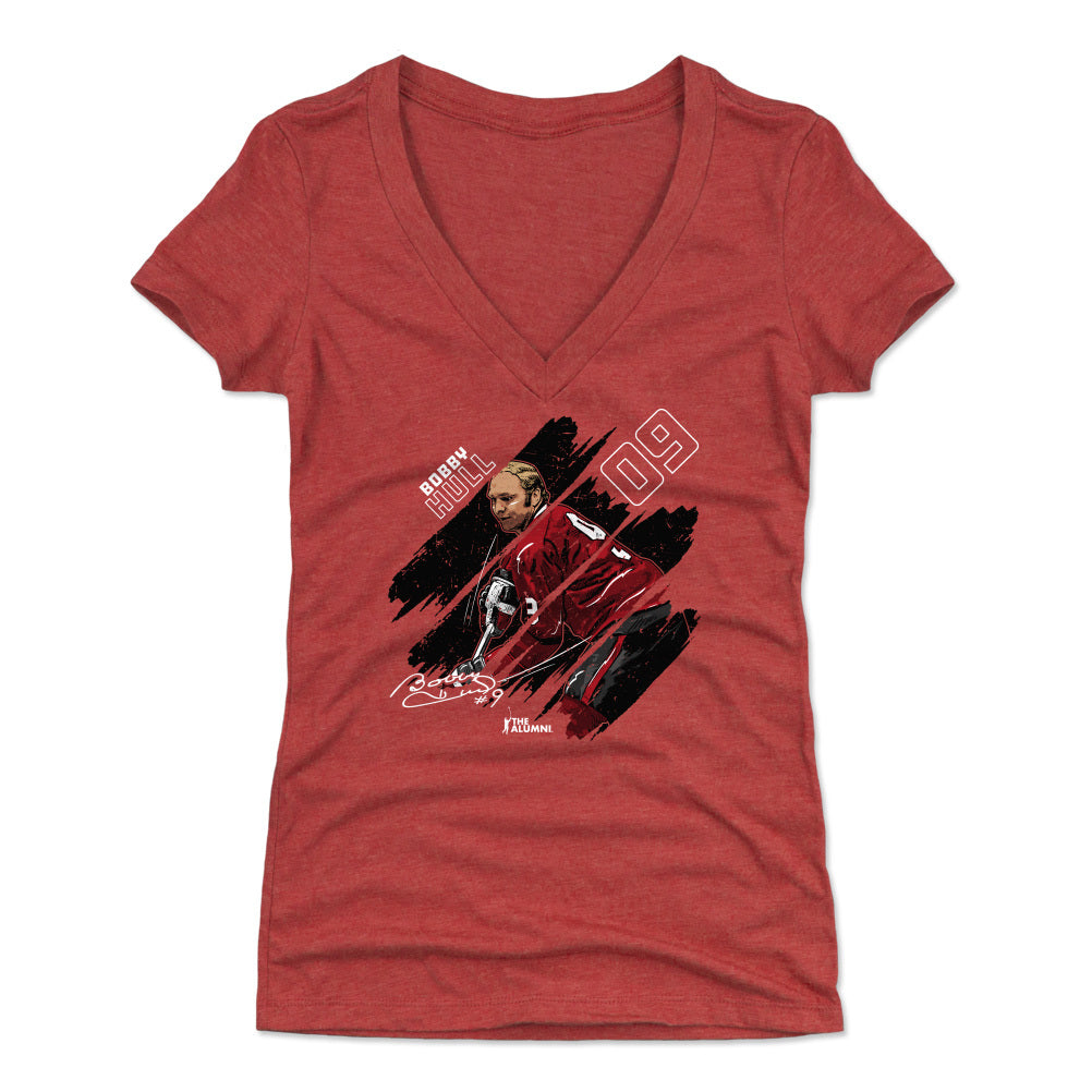 Bobby Hull Women&#39;s V-Neck T-Shirt | 500 LEVEL