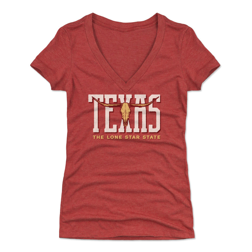 Texas Women&#39;s V-Neck T-Shirt | 500 LEVEL