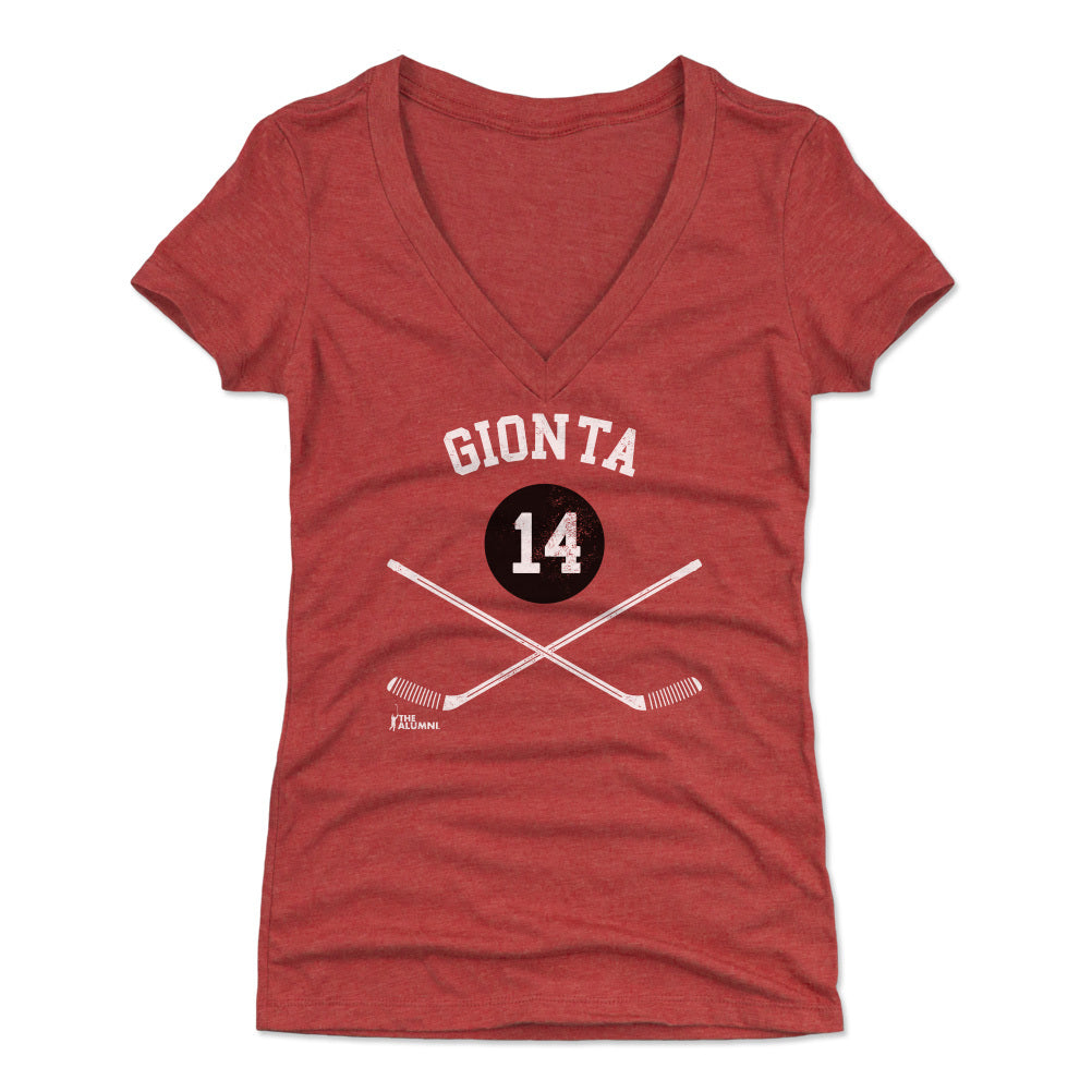 Brian Gionta Women&#39;s V-Neck T-Shirt | 500 LEVEL