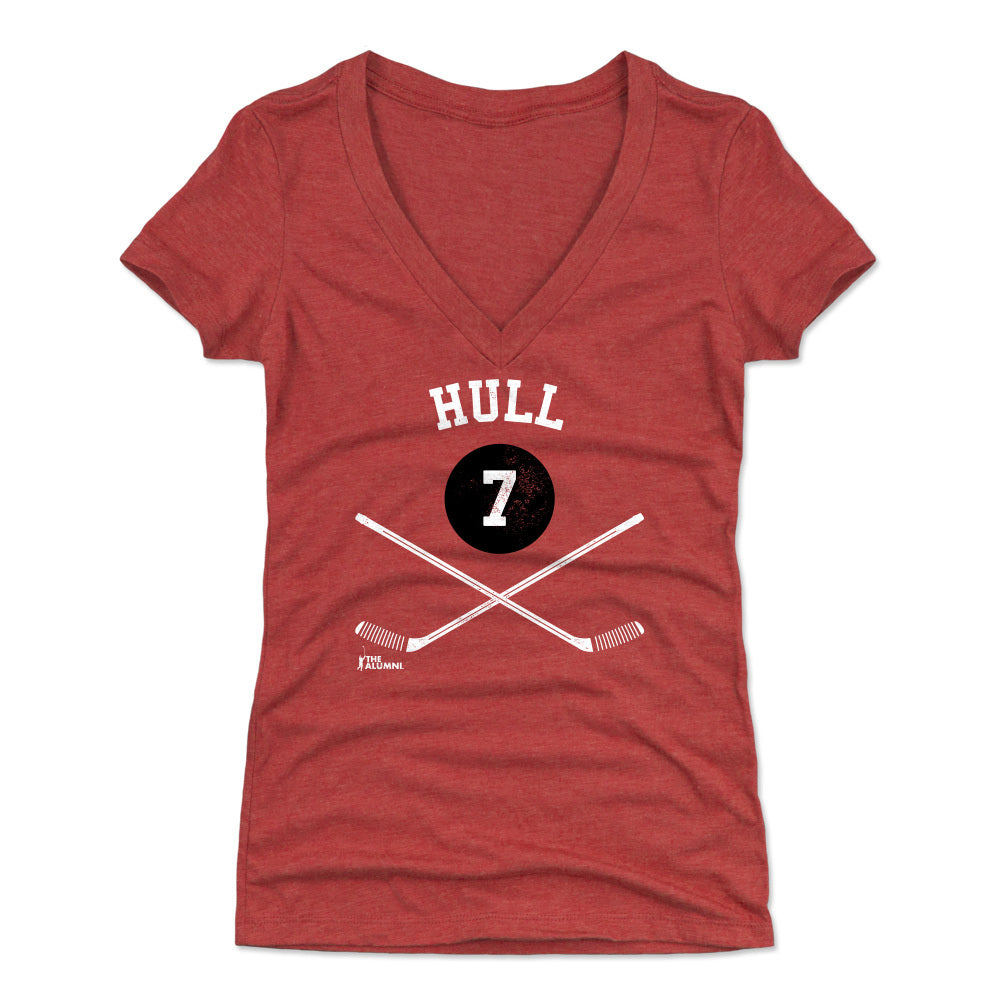 Bobby Hull Women&#39;s V-Neck T-Shirt | 500 LEVEL