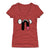 Cartoon Women's V-Neck T-Shirt | 500 LEVEL