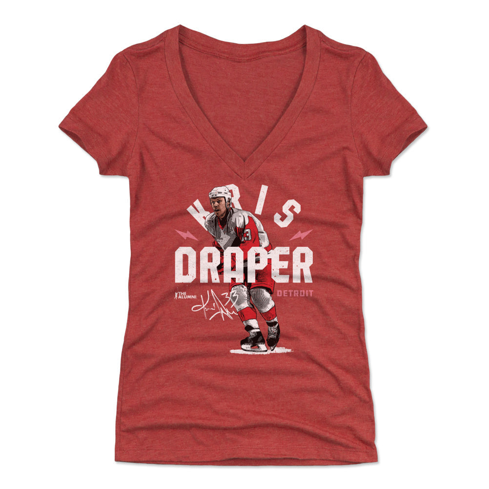 Kris Draper Women&#39;s V-Neck T-Shirt | 500 LEVEL