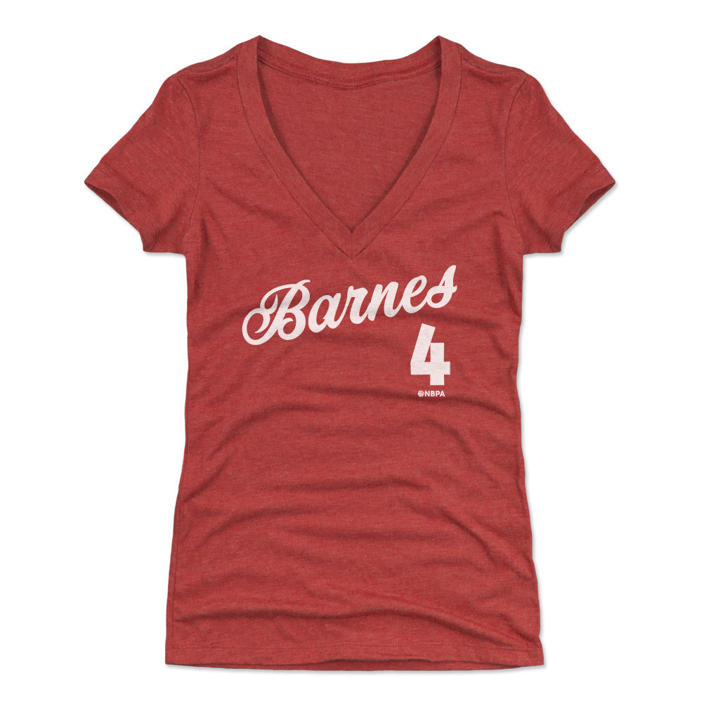 Scottie Barnes Women&#39;s V-Neck T-Shirt | 500 LEVEL