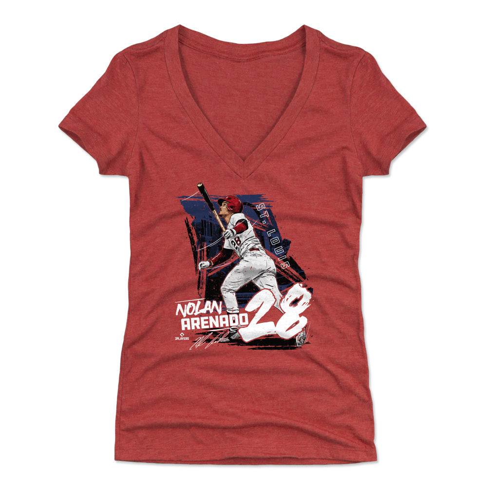 Nolan Arenado Women&#39;s V-Neck T-Shirt | 500 LEVEL