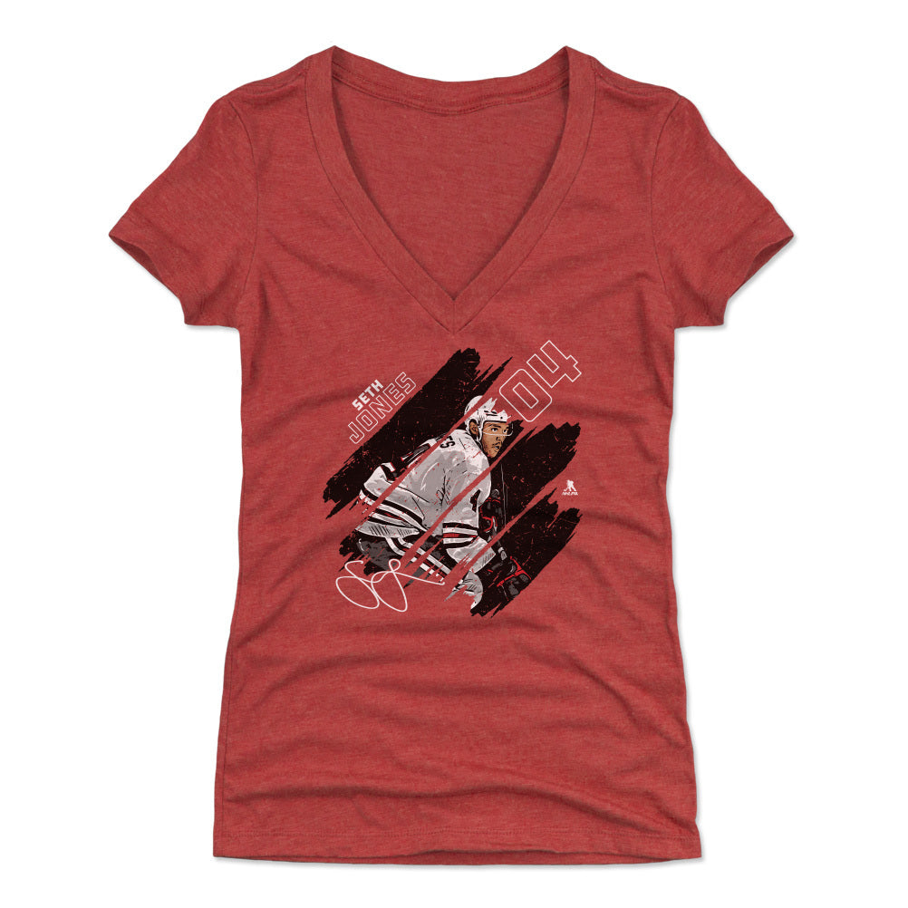 Seth Jones Women&#39;s V-Neck T-Shirt | 500 LEVEL