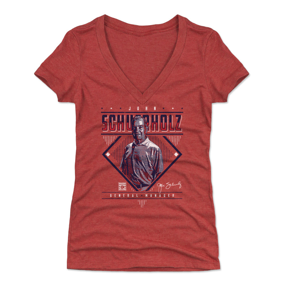 John Schuerholz Women&#39;s V-Neck T-Shirt | 500 LEVEL