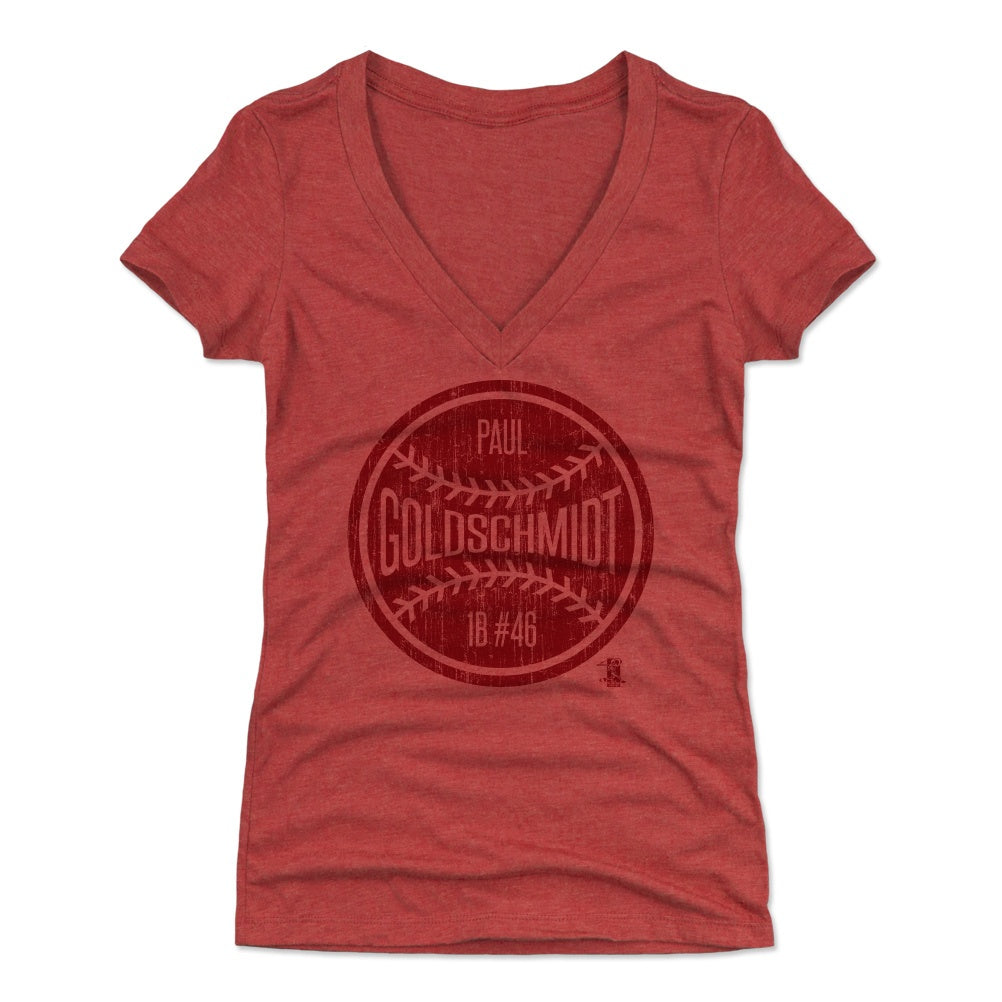 Paul Goldschmidt Women&#39;s V-Neck T-Shirt | 500 LEVEL