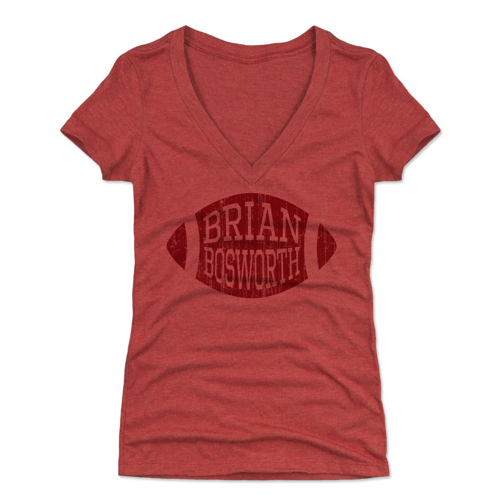 Brian Bosworth Women&#39;s V-Neck T-Shirt | 500 LEVEL