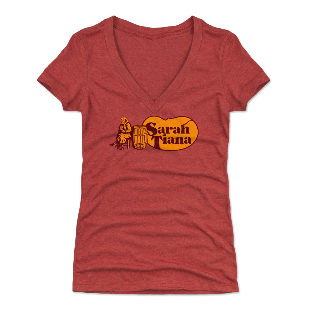 Sarah Tiana Women&#39;s V-Neck T-Shirt | 500 LEVEL