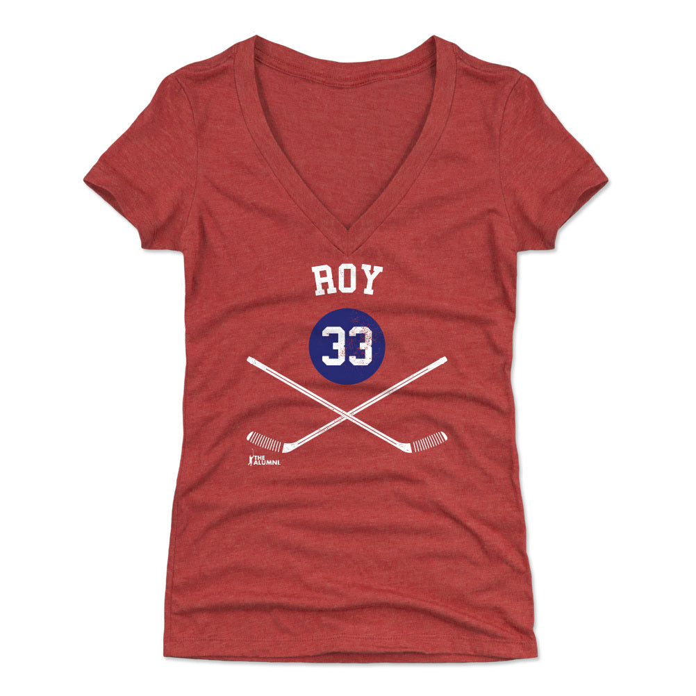 Patrick Roy Women&#39;s V-Neck T-Shirt | 500 LEVEL