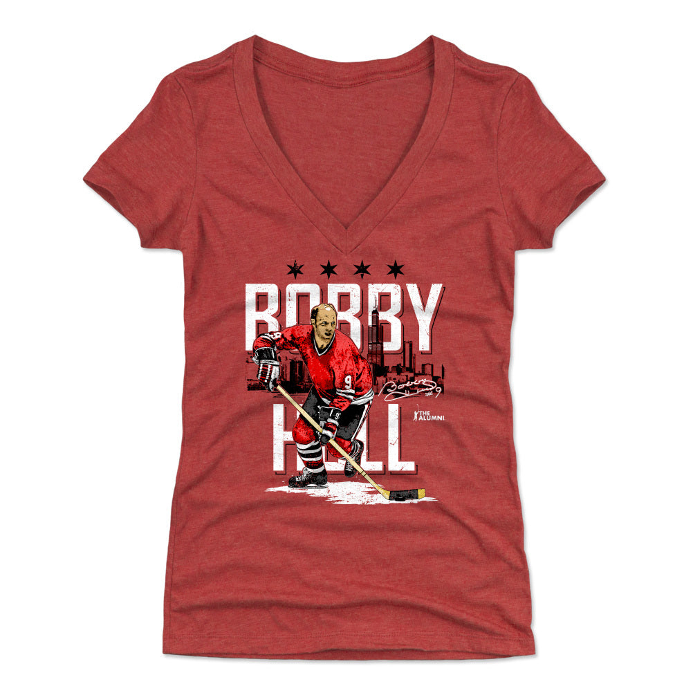 Bobby Hull Women&#39;s V-Neck T-Shirt | 500 LEVEL