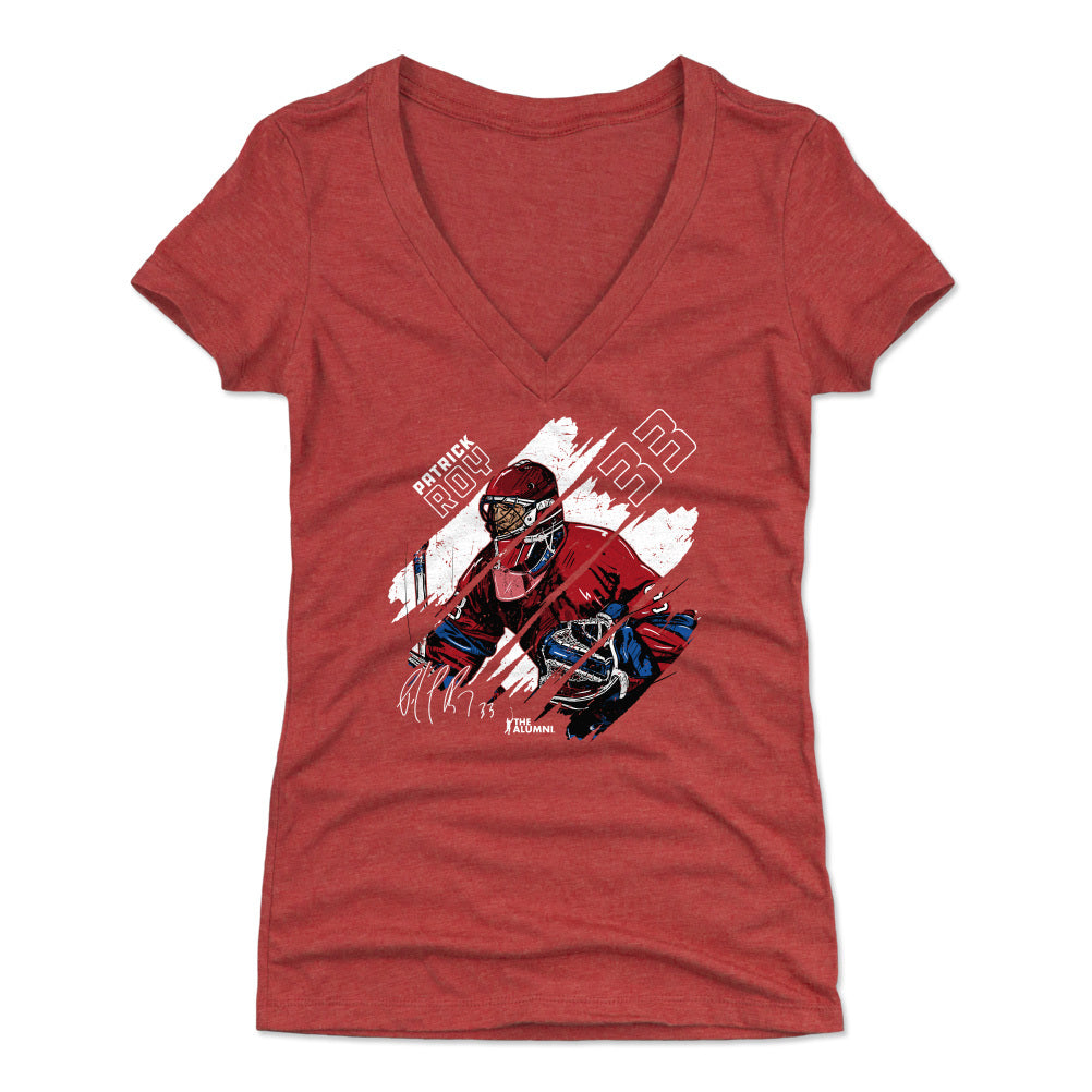 Patrick Roy Women&#39;s V-Neck T-Shirt | 500 LEVEL