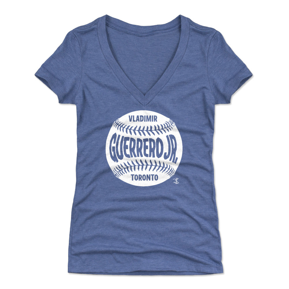 Vladimir Guerrero Jr. Women&#39;s V-Neck T-Shirt | 500 LEVEL