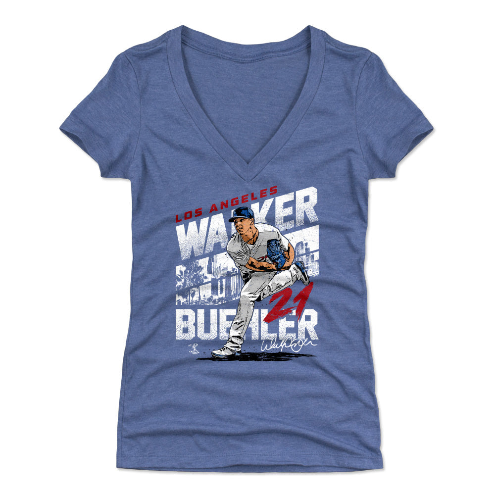 Walker Buehler Women&#39;s V-Neck T-Shirt | 500 LEVEL