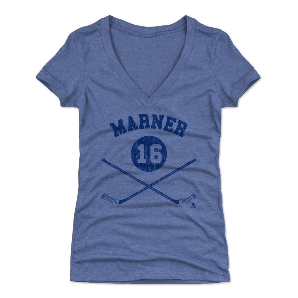 Mitch Marner Women&#39;s V-Neck T-Shirt | 500 LEVEL