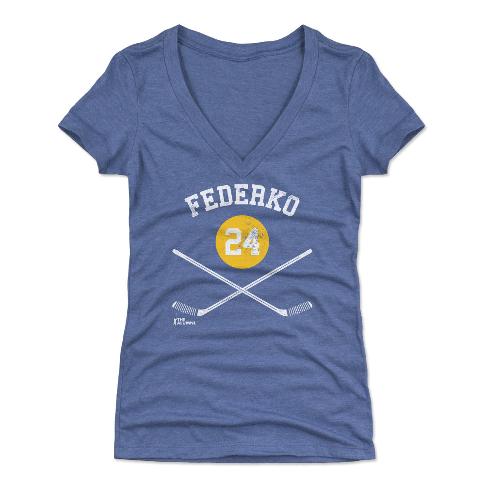 Bernie Federko Women&#39;s V-Neck T-Shirt | 500 LEVEL