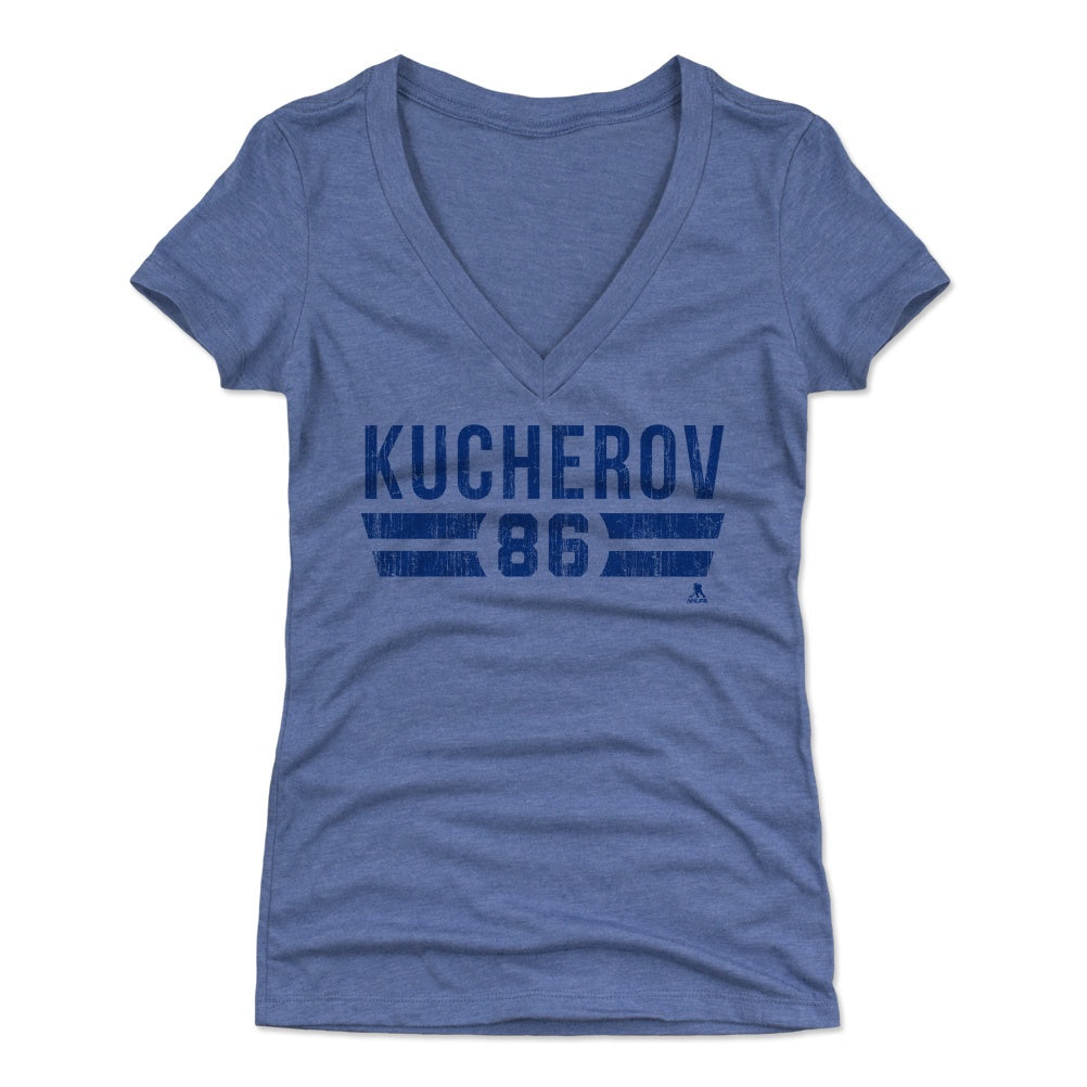 Nikita Kucherov Women&#39;s V-Neck T-Shirt | 500 LEVEL